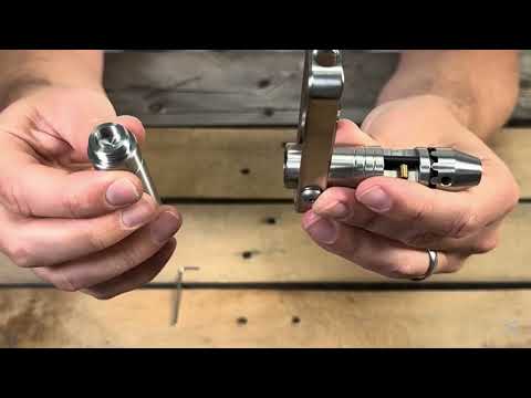 MetMo pocket driver barrel extender video showing assembly with base pocket driver