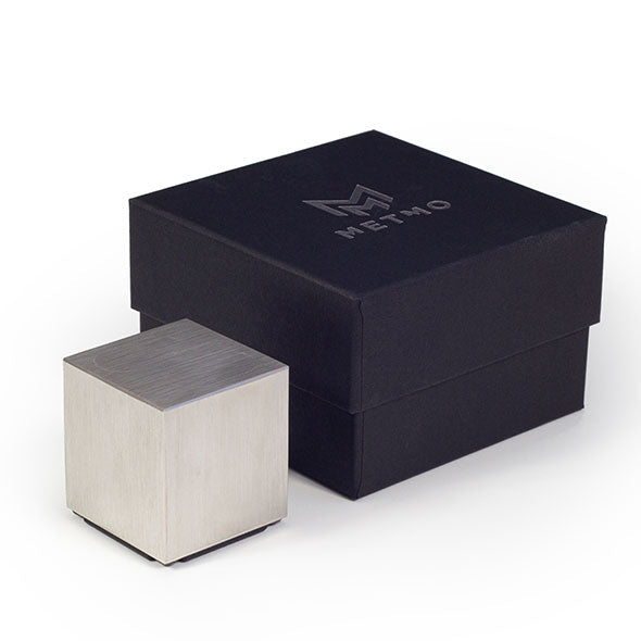 MetMo Cube - Precision Steel Wire EDM Mesmerising Cube.