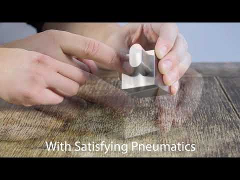 MetMo Cube Mk3 video showing the sleek design of metal in motion.
